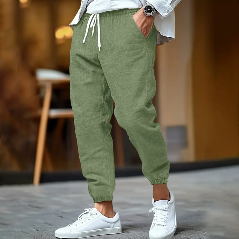 MANSSINO™ | Men's High-Waist Linen Trousers
