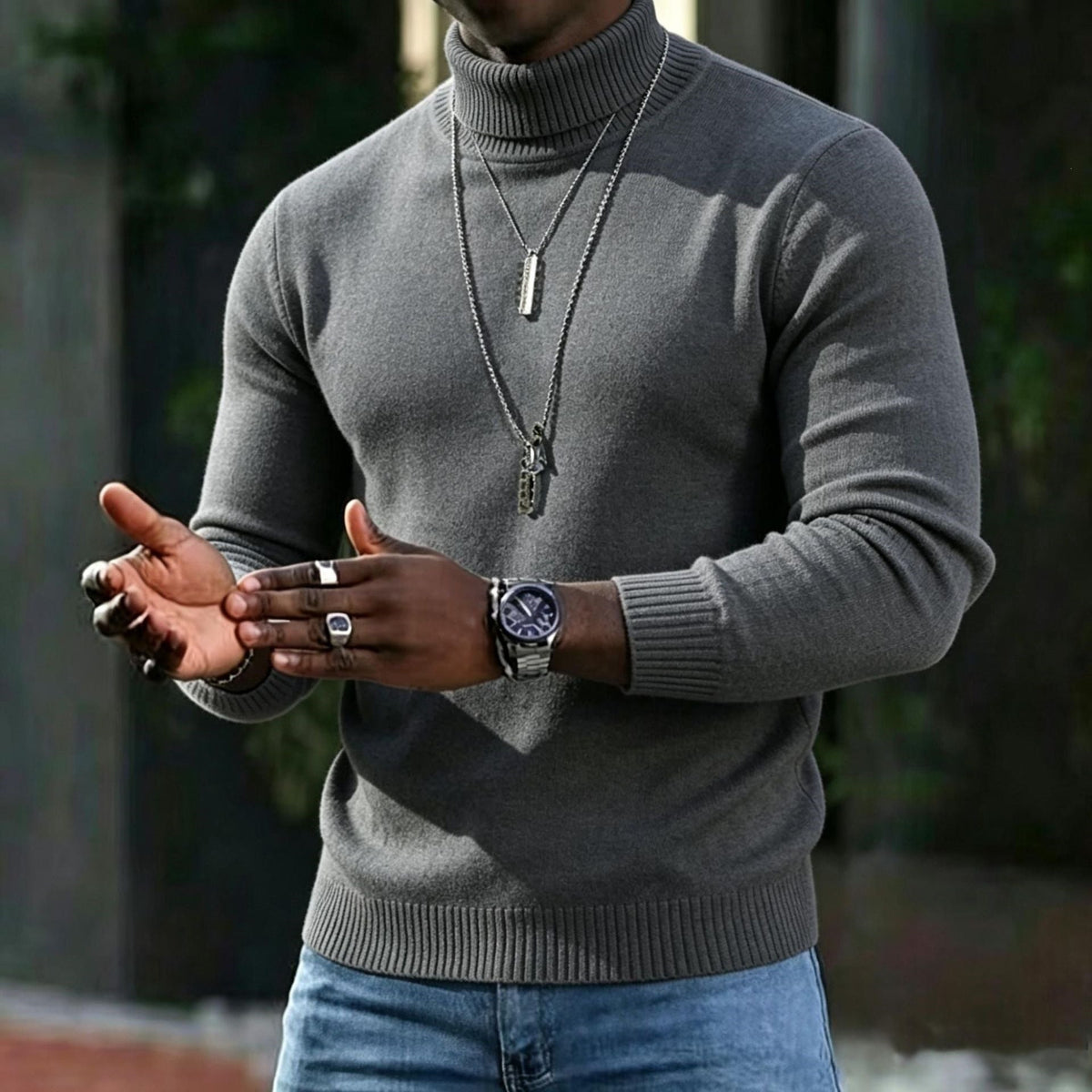 MANSSINO™ | Men's Turtleneck Sweater