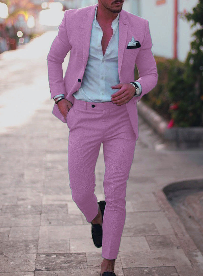 MANSSINO™ | Slim-Fit Two-Piece Suit