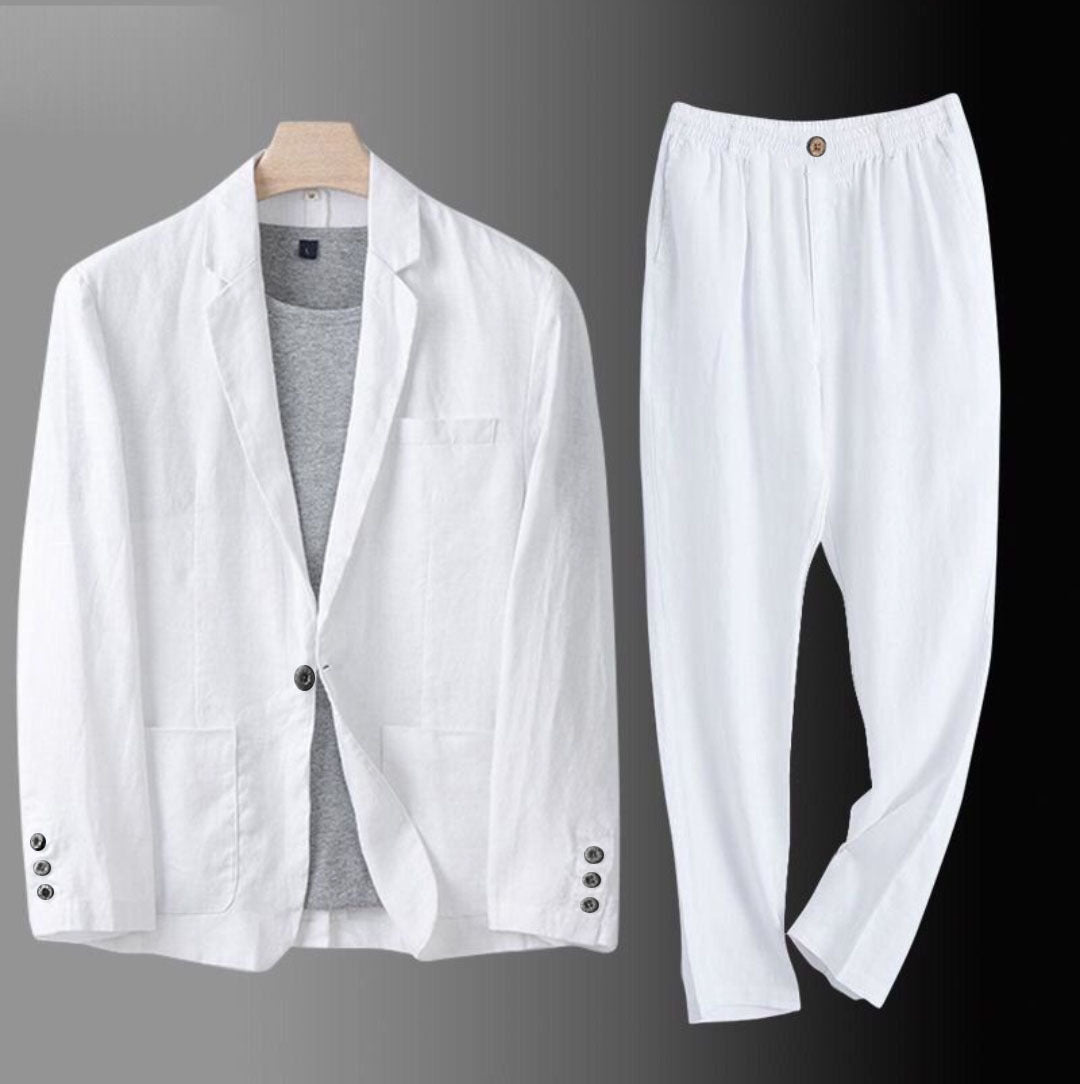 MANSSINO™ | Men's Linen Shirt Trouser Set