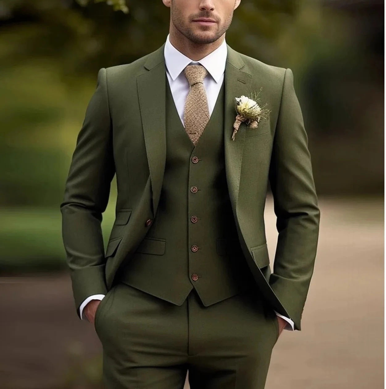 MANSSINO™ | Men's Three-Piece Suit