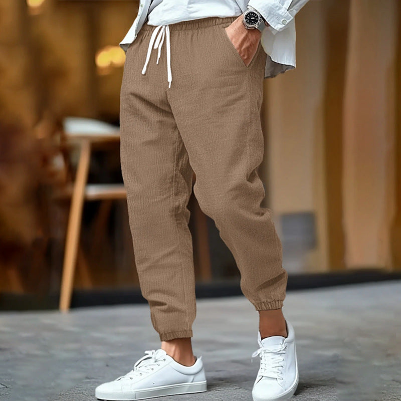MANSSINO™ | Men's High-Waist Linen Trousers