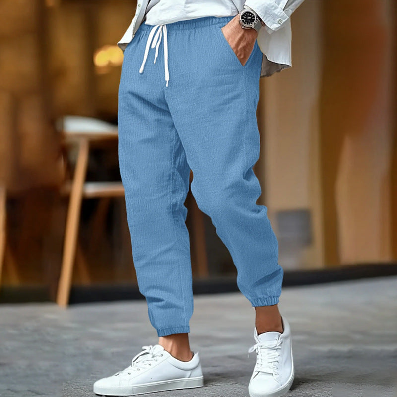 MANSSINO™ | Men's High-Waist Linen Trousers