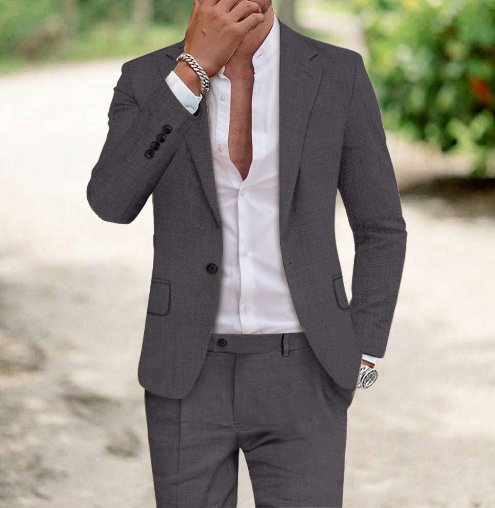 MANSSINO™ | Slim-Fit Two-Piece Suit