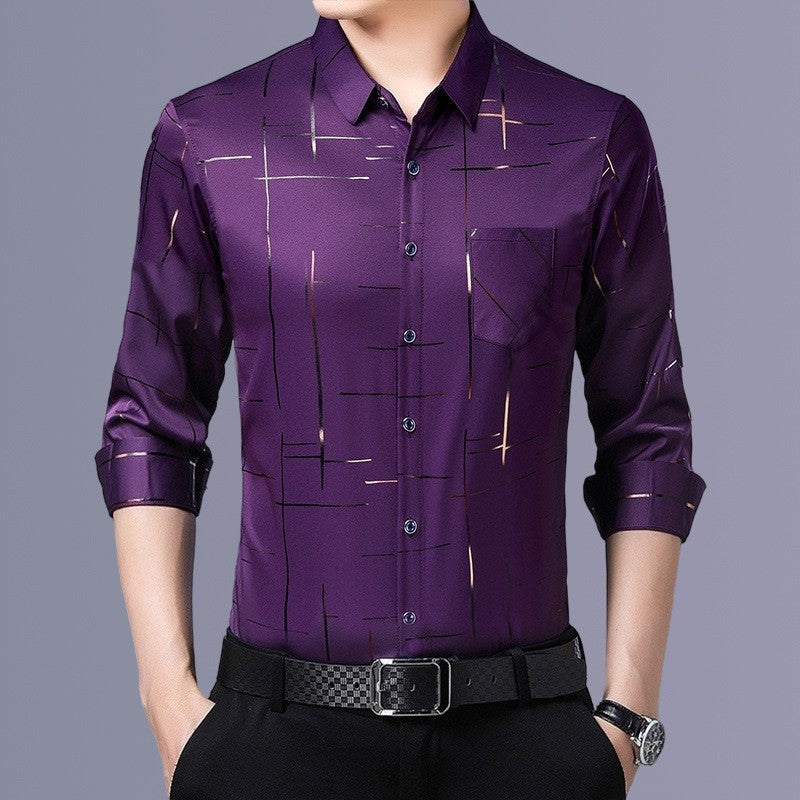 MANSSINO™ | Men's Geometric Print Shirt