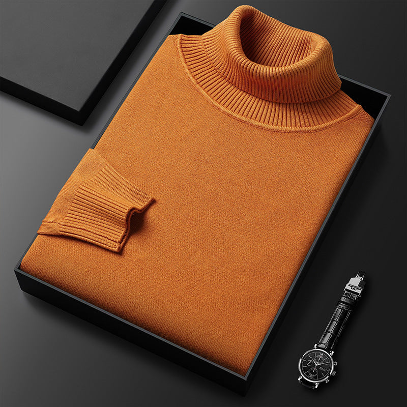 MANSSINO™ | Men's Solid-Color Premium Turtleneck Sweater