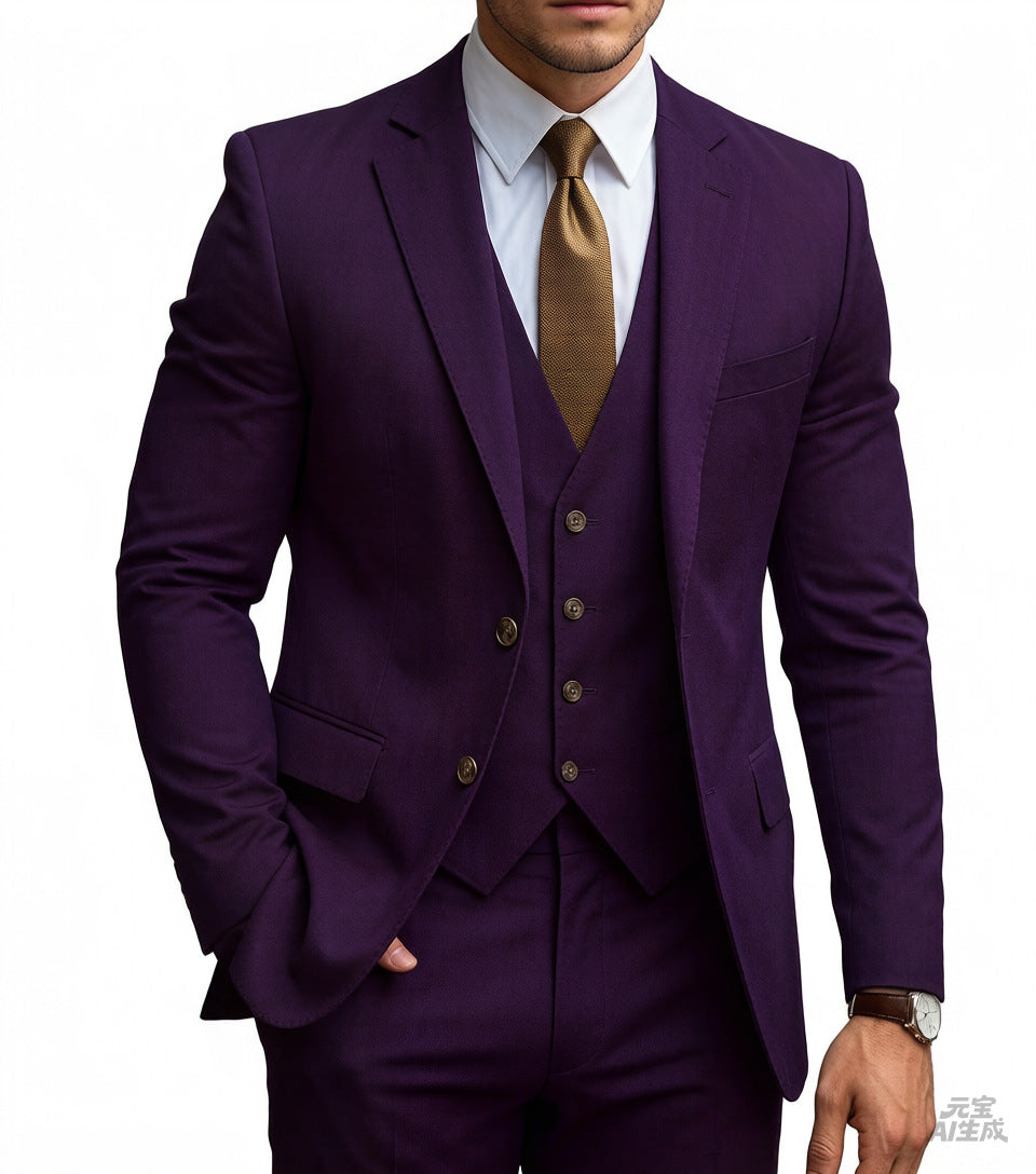 MANSSINO™ | Men's Three-Piece Suit