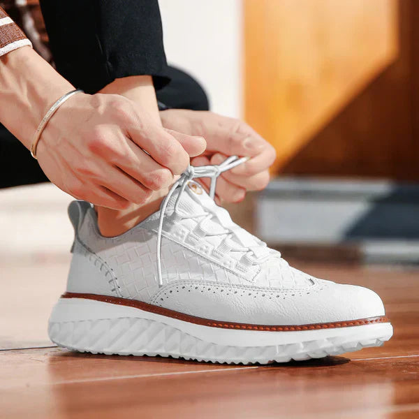 MANSSINO™ | PREMIUM LEATHER TRAINERS