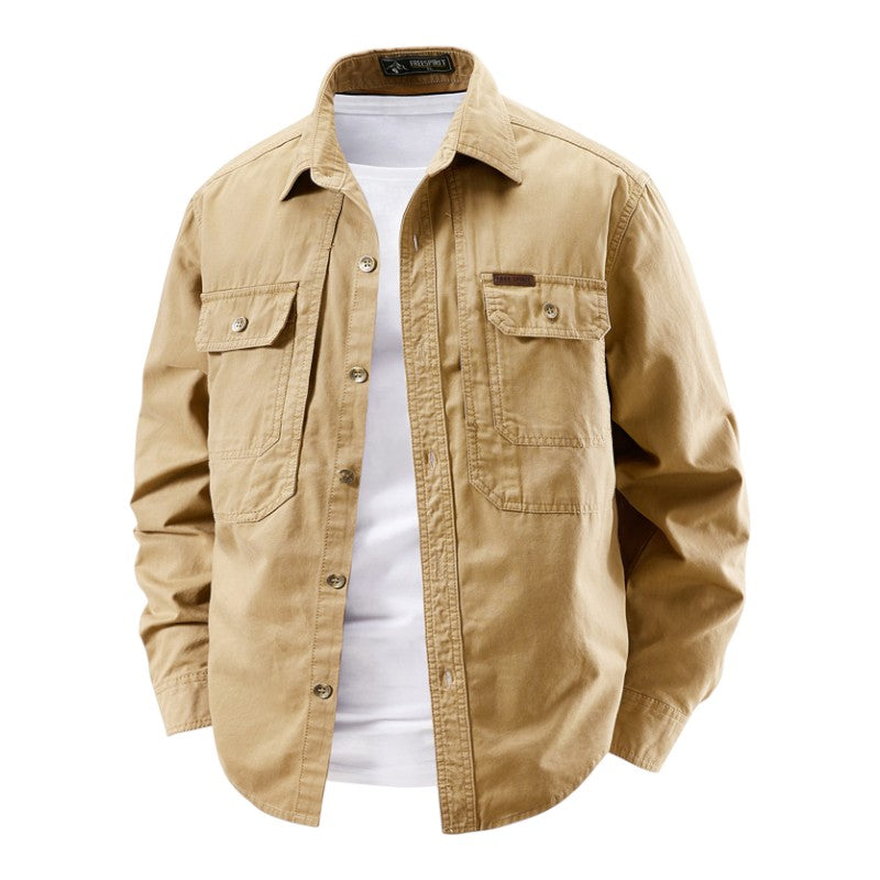 MANSSINO™ | Long-Sleeve Utility Shirt