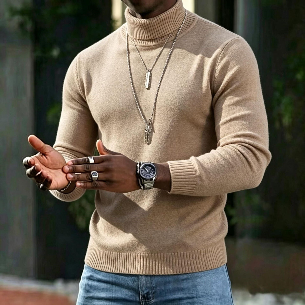 MANSSINO™ | Men's Turtleneck Sweater