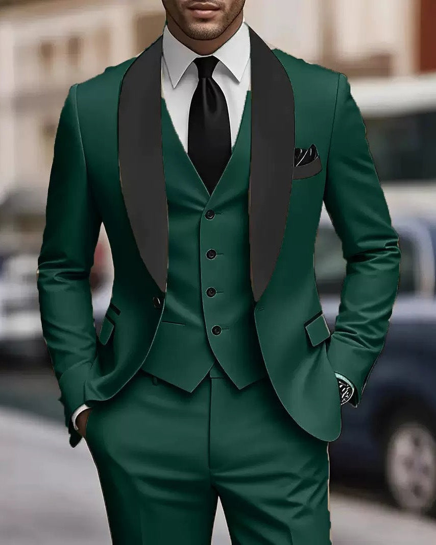 MANSSINO™ | Men's Shawl Collar Suit