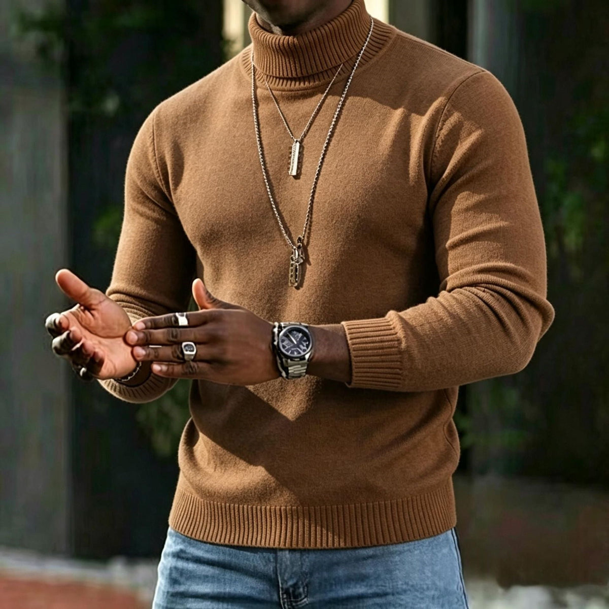 MANSSINO™ | Men's Turtleneck Sweater