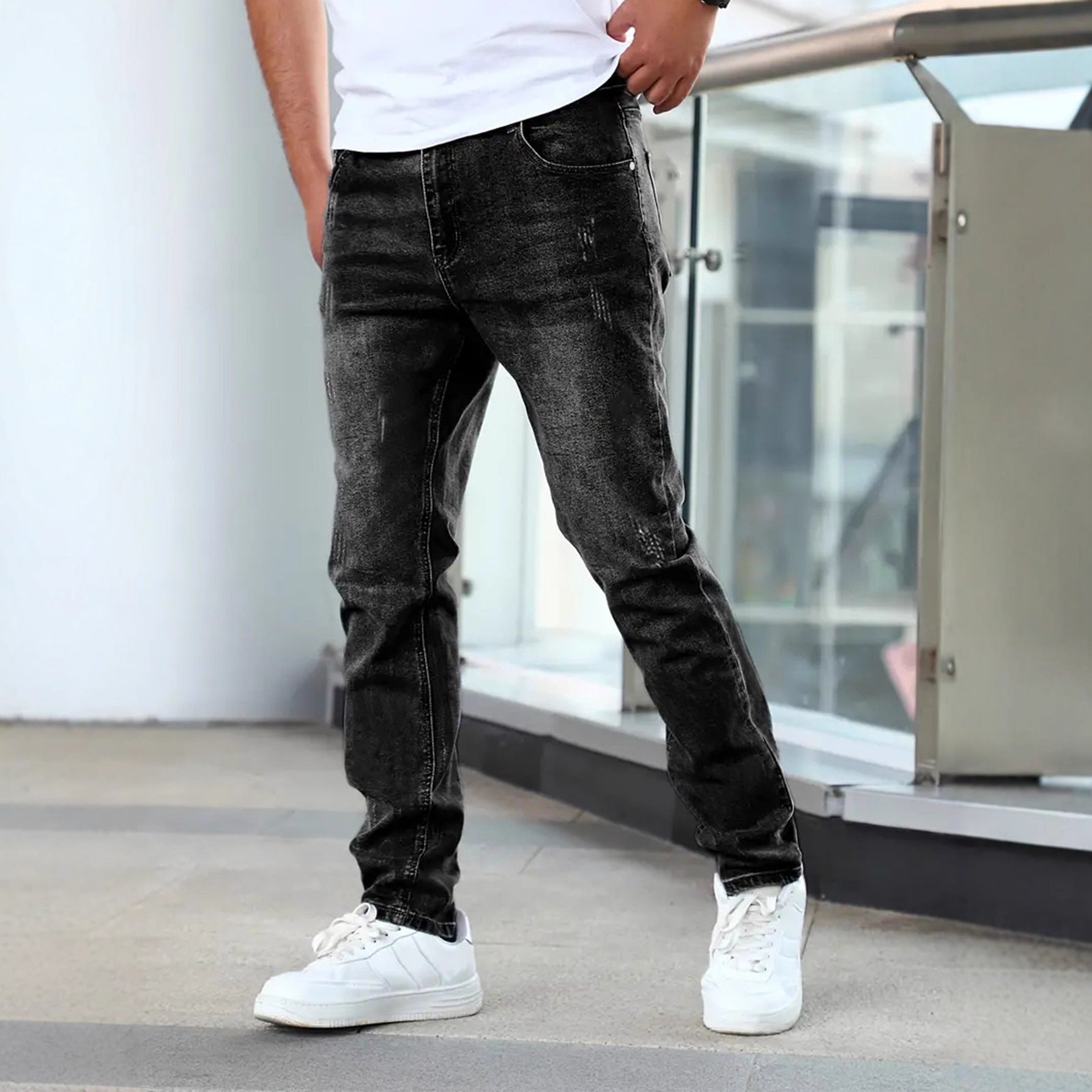 MANSSINO™ | Men's Washed Denim Jeans