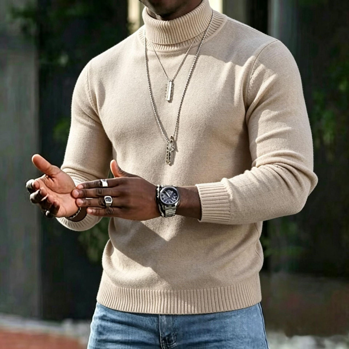 MANSSINO™ | Men's Turtleneck Sweater