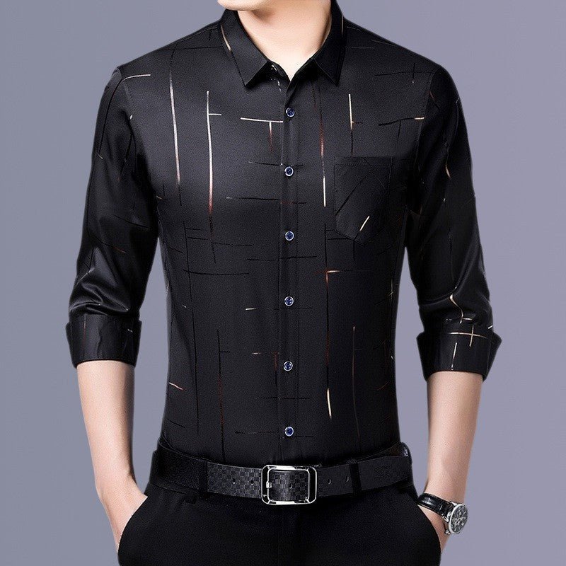 MANSSINO™ | Men's Geometric Print Shirt