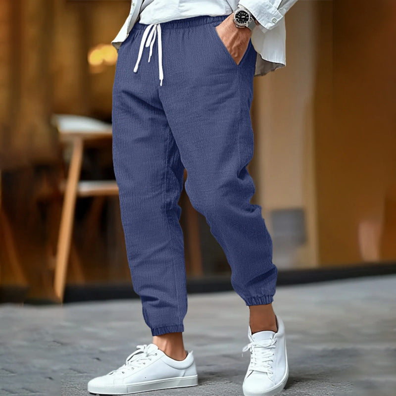 MANSSINO™ | Men's High-Waist Linen Trousers