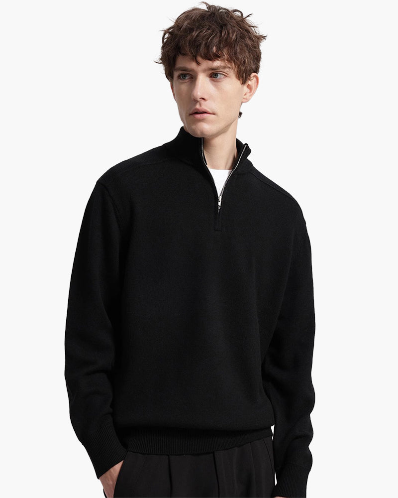 MANSSINO™ | MERINO WOOL HALF-ZIP