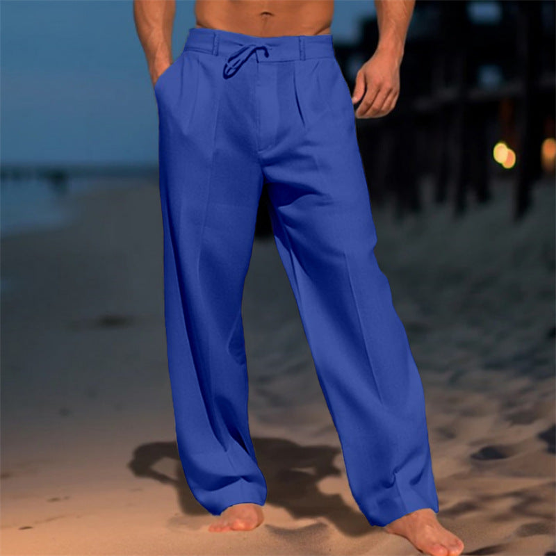 MANSSINO™ | Men's Polyester Blend Trousers