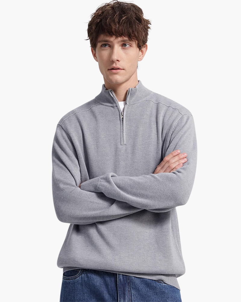 MANSSINO™ | MERINO WOOL HALF-ZIP