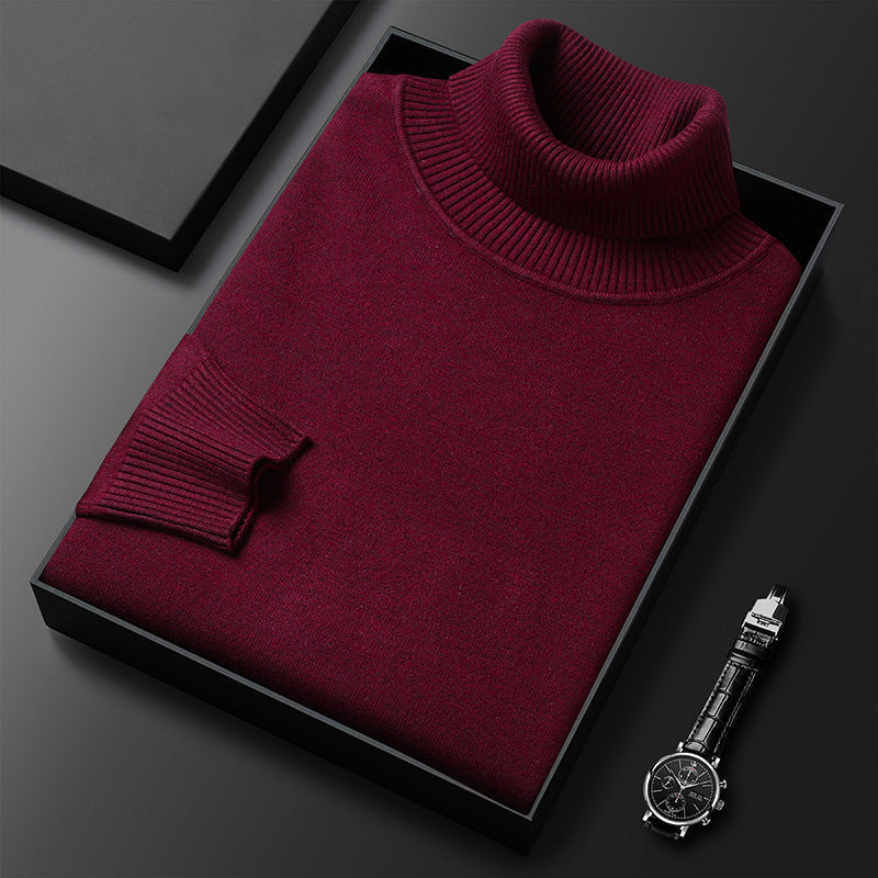 MANSSINO™ | Men's Solid-Color Premium Turtleneck Sweater
