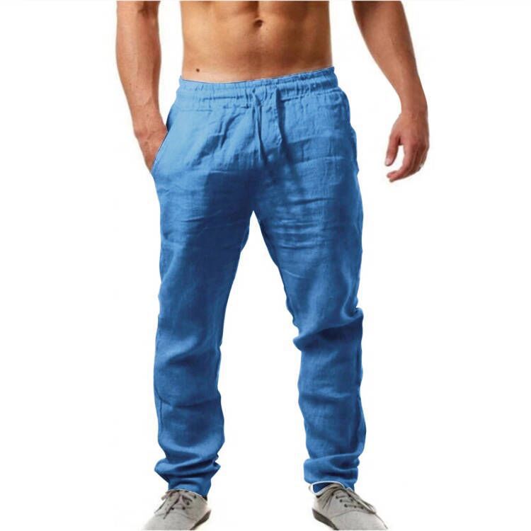 MANSSINO™ | Men's Linen Straight-Leg Trousers