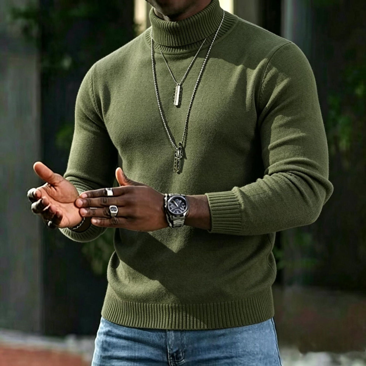 MANSSINO™ | Men's Turtleneck Sweater
