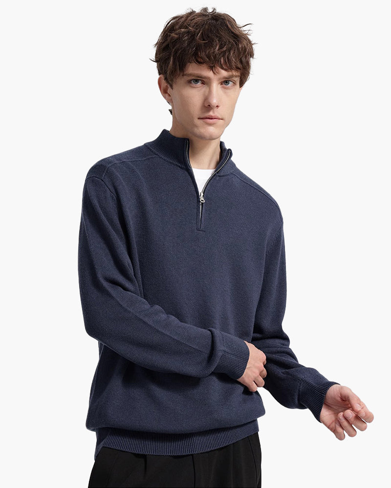 MANSSINO™ | MERINO WOOL HALF-ZIP
