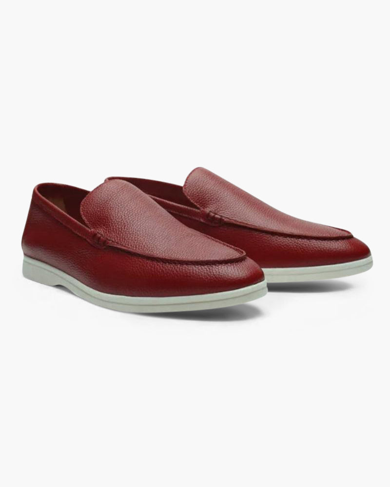 MANSSINO™ | Cowhide leather loafers