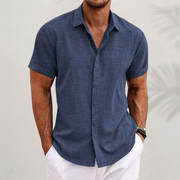 MANSSINO™ | Linen Short-Sleeve