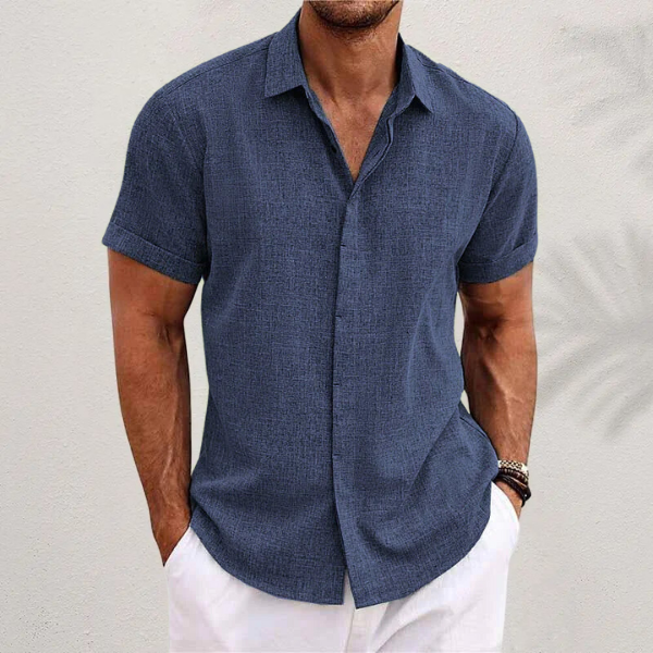 MANSSINO™ | Linen Short-Sleeve