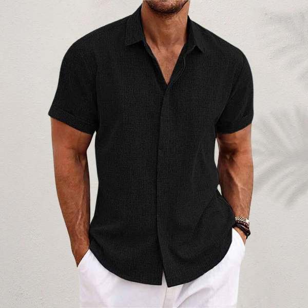 MANSSINO™ | Linen Short-Sleeve