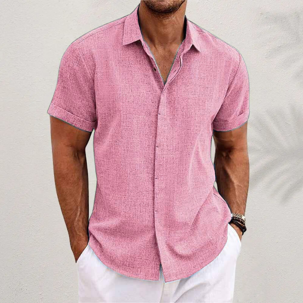 MANSSINO™ | Linen Short-Sleeve