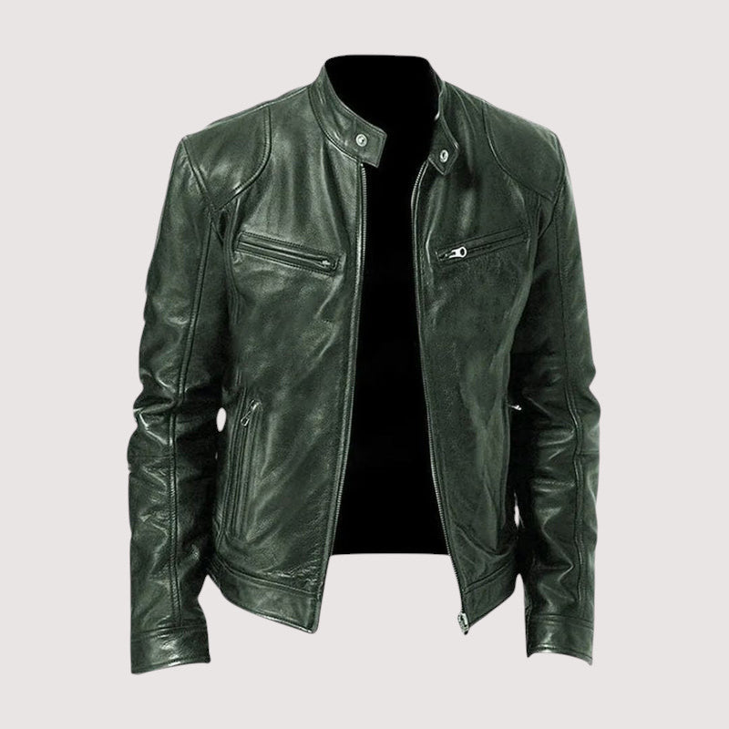 MANSSINO™ | Heritage Rider Leather Jacket
