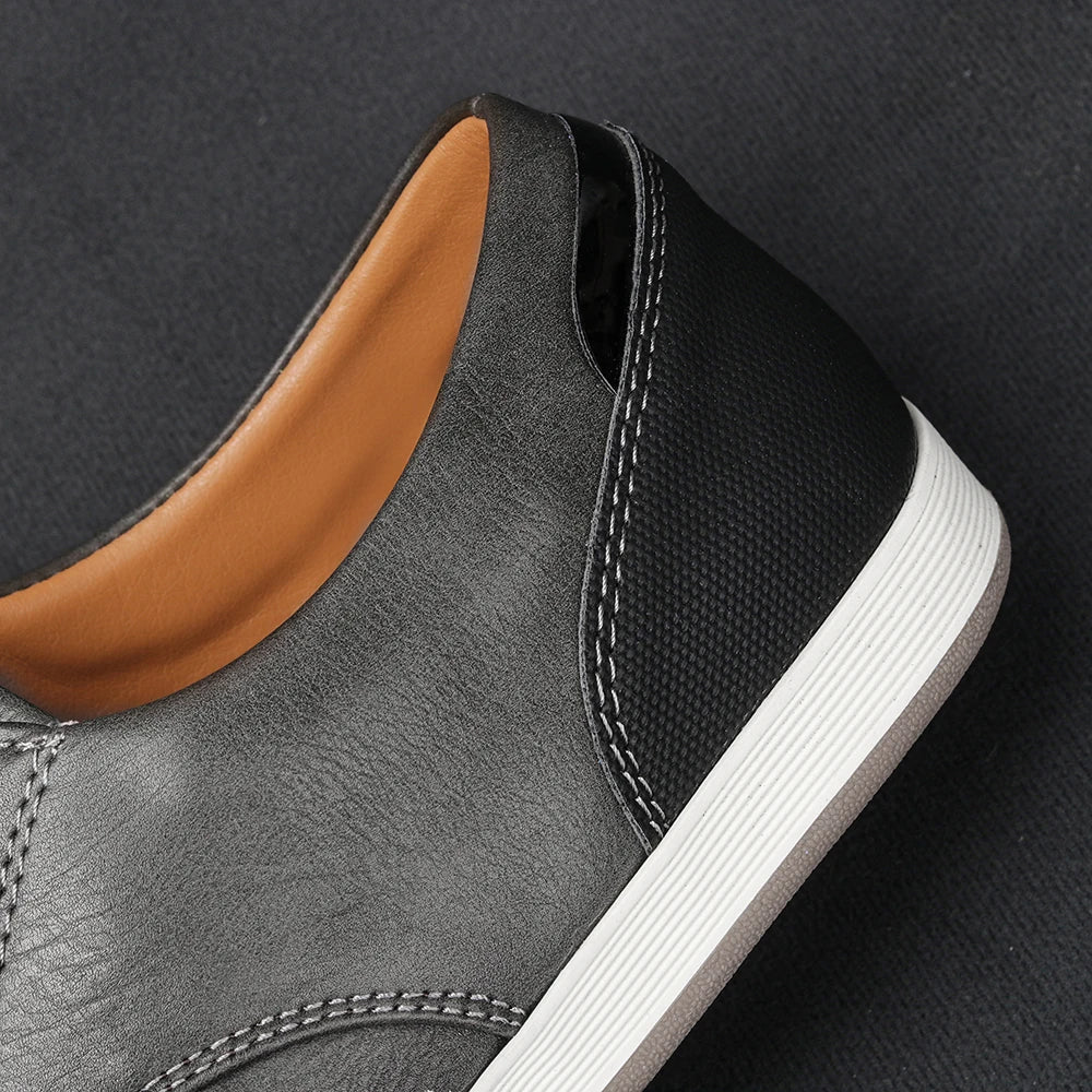 MANSSINO™ | Men's Genuine Leather Sneakers