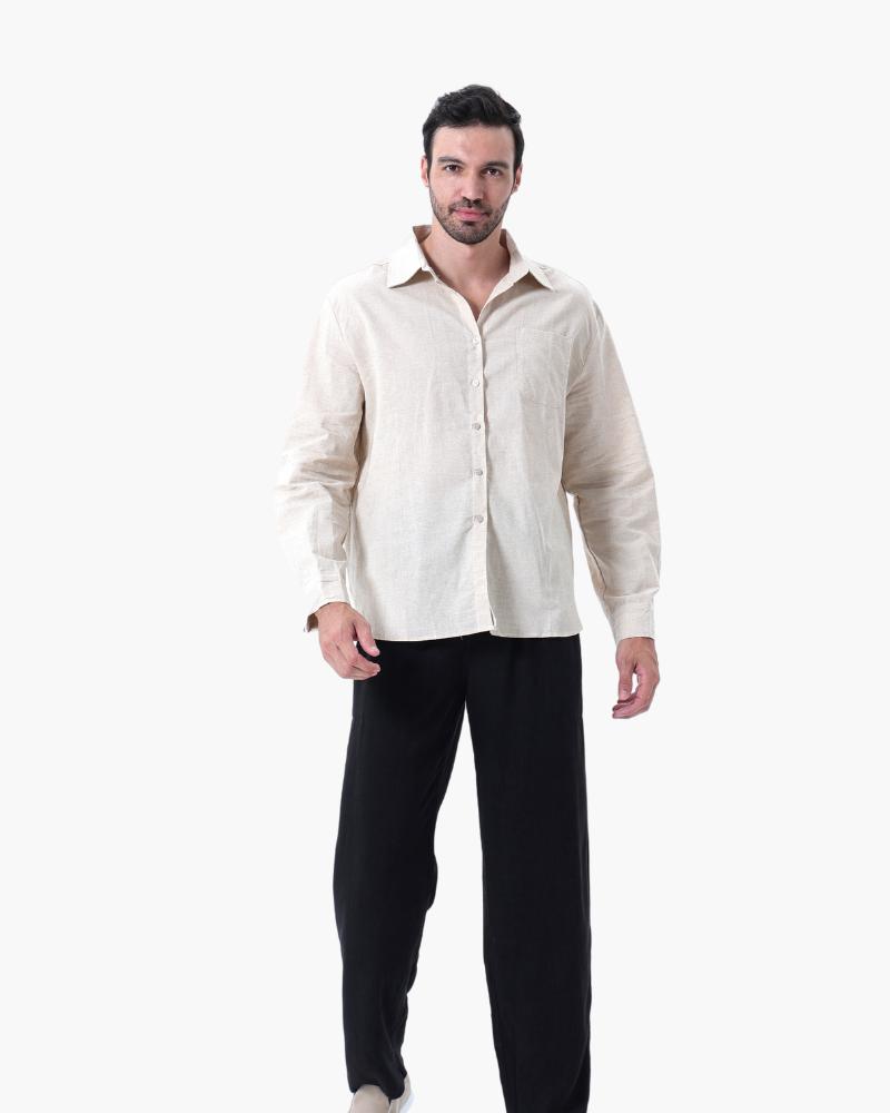 MANSSINO™ | Long-sleeve linen set