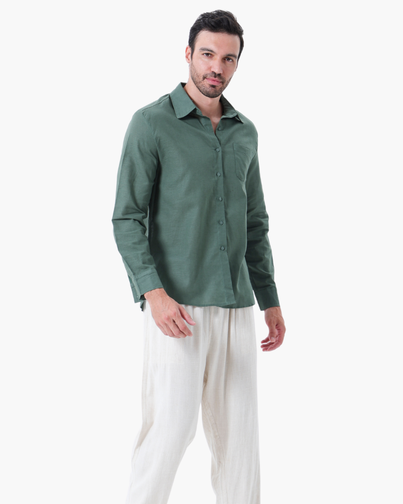 MANSSINO™ | Long-sleeve linen set