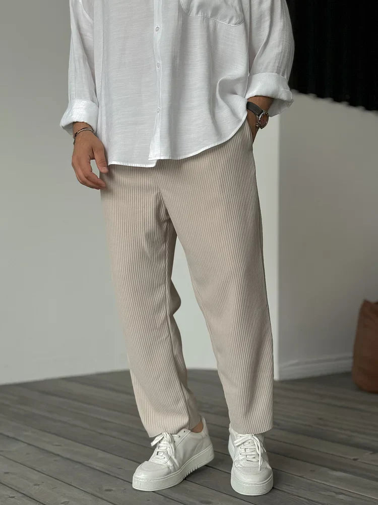MANSSINO™ | Tapered Pull-On Trousers
