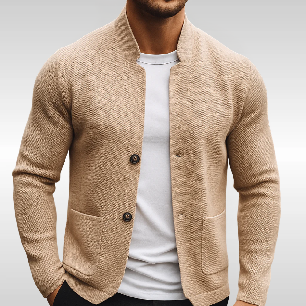 MANSSINO™ | Lightweight mid-season cardigan