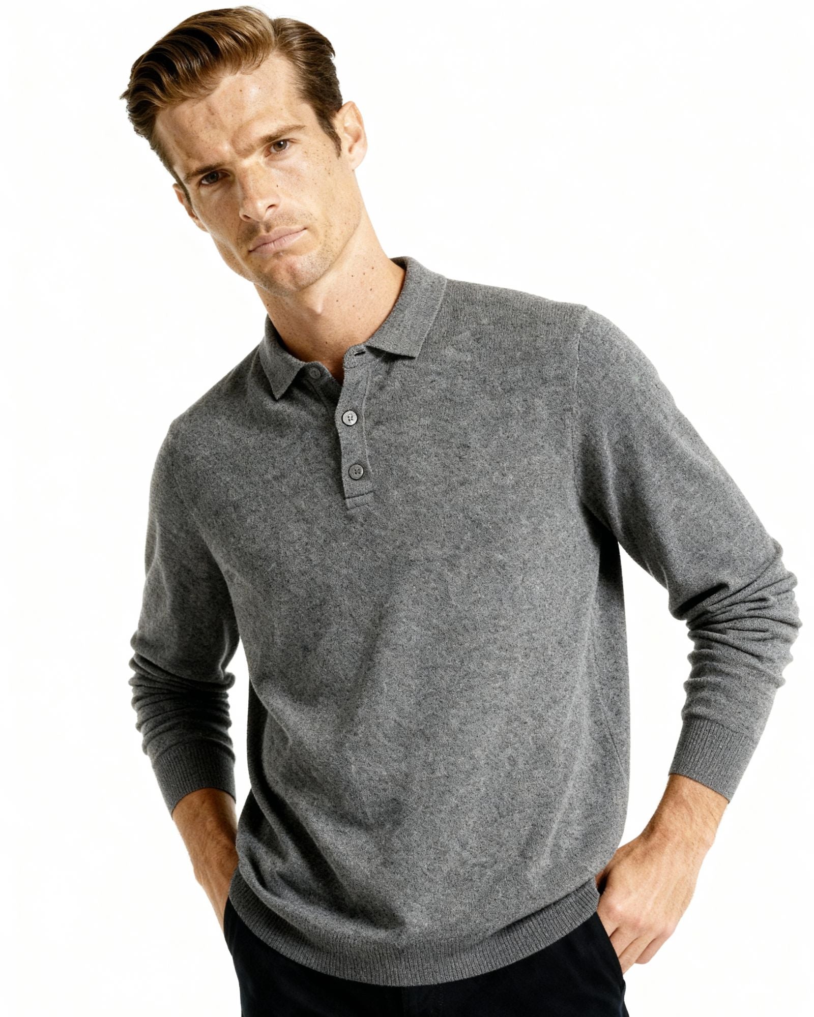 MANSSINO™ | CASHMERE POLO