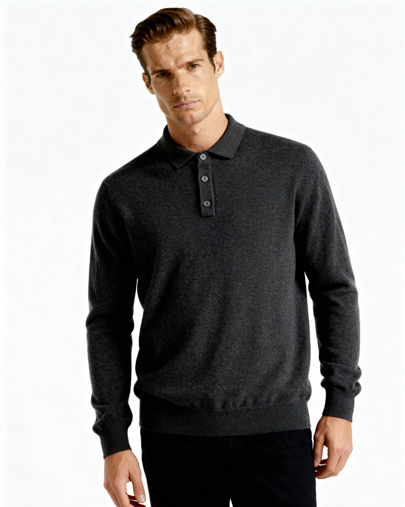 MANSSINO™ | CASHMERE POLO