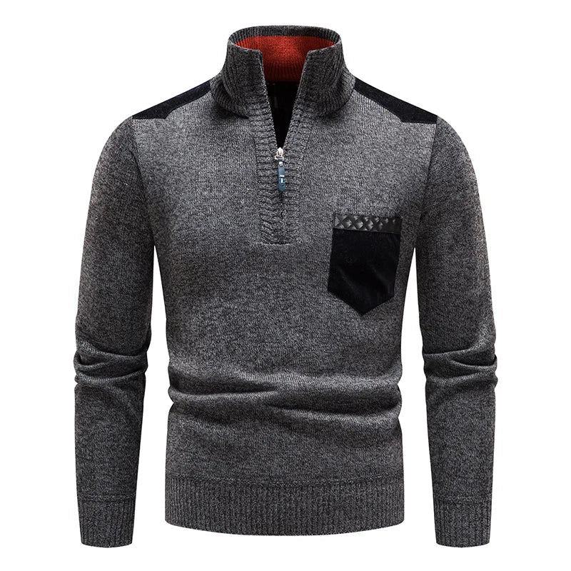 MANSSINO™ | Fleece Zip-Neck