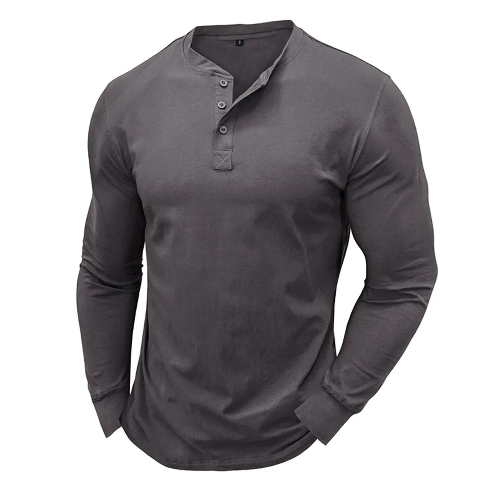 MANSSINO™ | Men's Slim-Fit Henley Tee