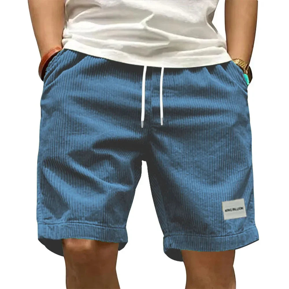 MANSSINO™ | Retro corduroy cargo shorts