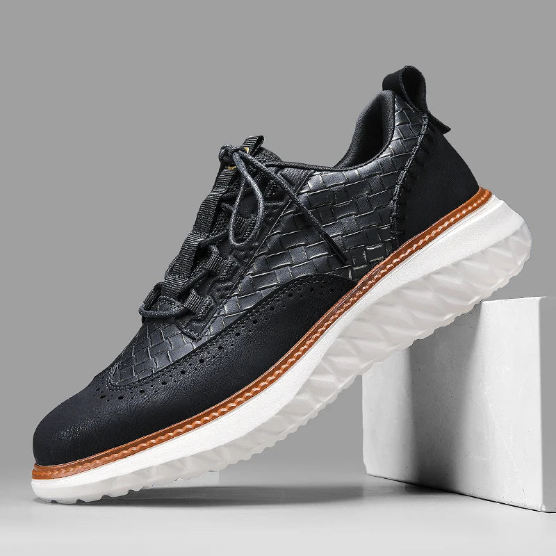 MANSSINO™ | PREMIUM LEATHER TRAINERS