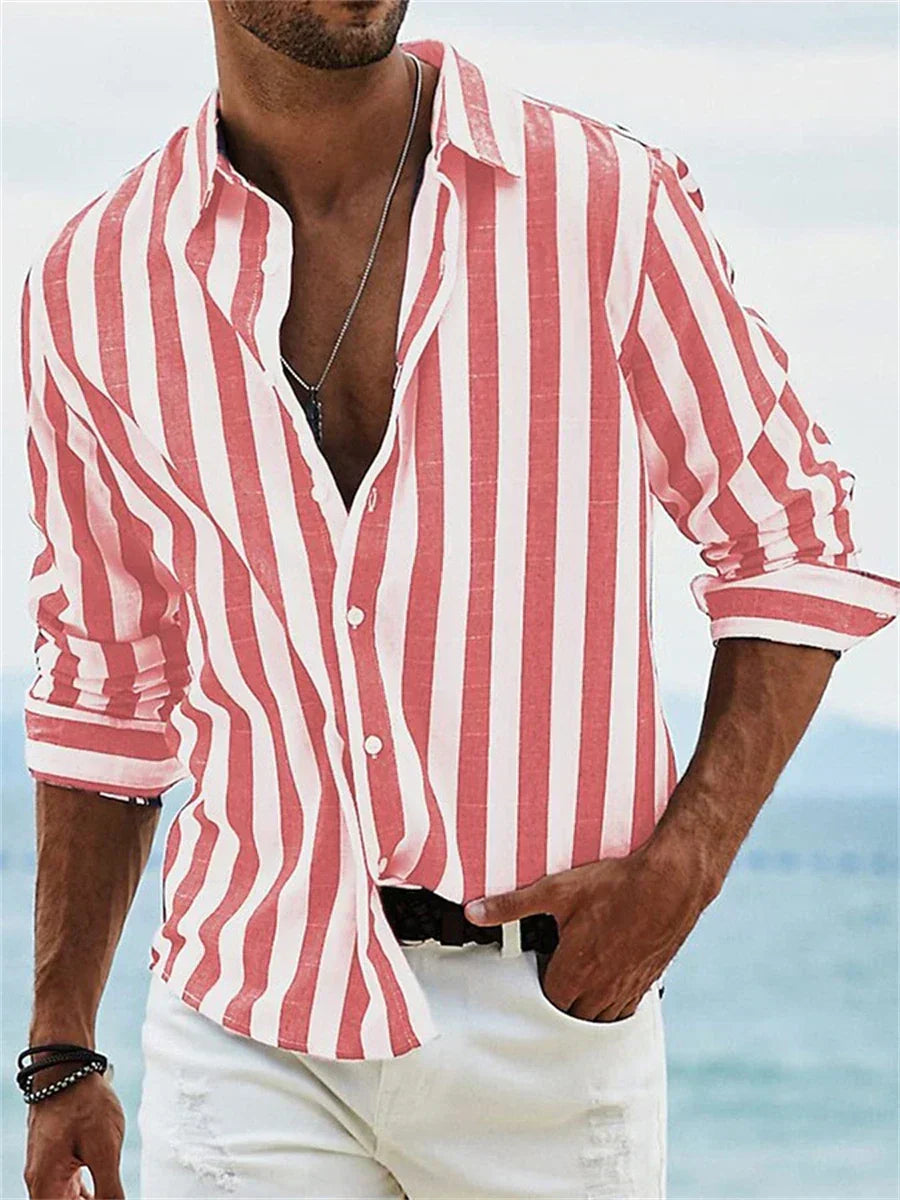 MANSSINO™ | Striped Shirt