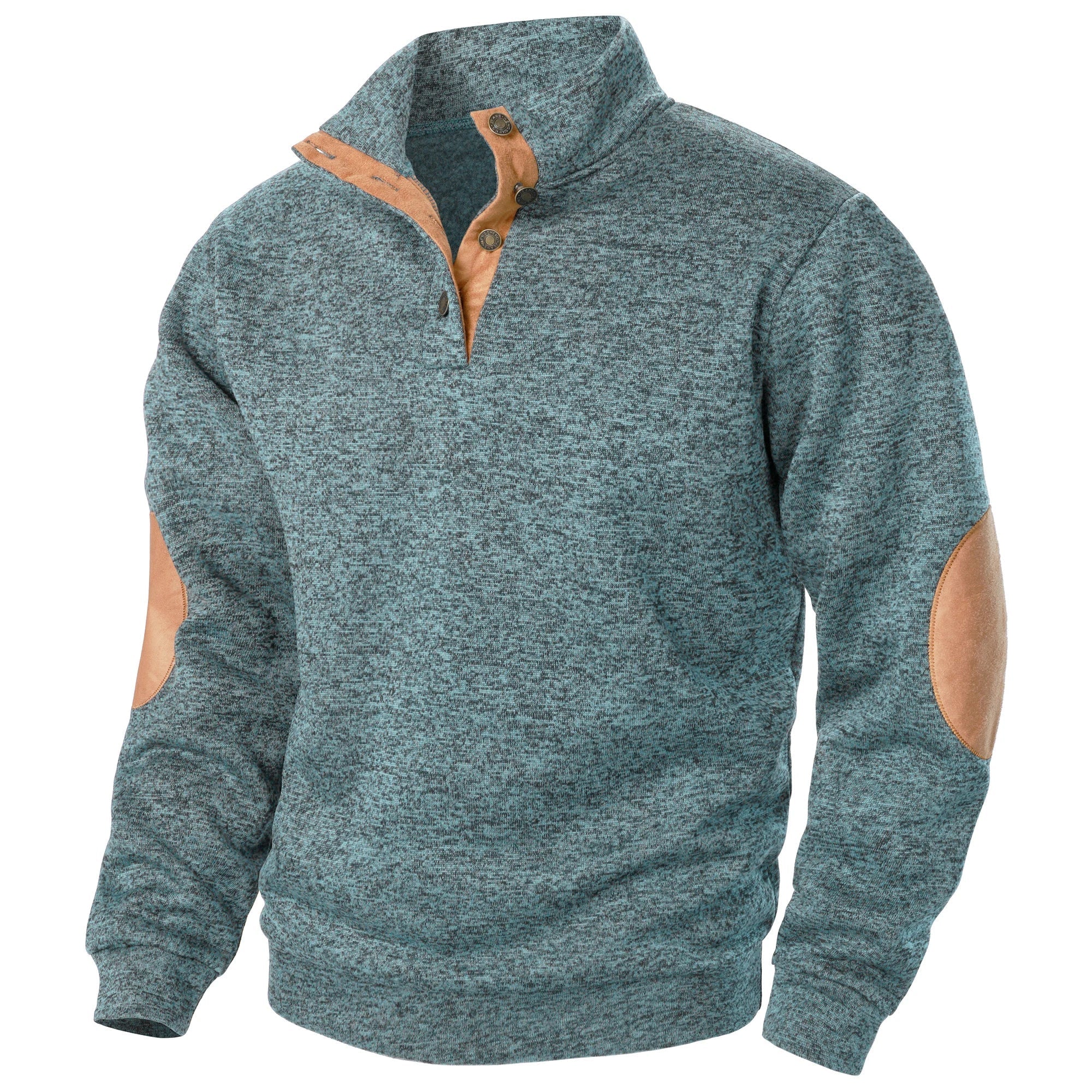 MANSSINO™ | Mens Button-Neck High-Collar