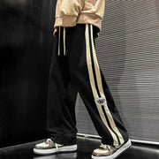 MANSSINO™ | Men's Side-Stripe Wide-Leg Pants