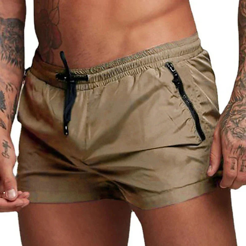 MANSSINO™ | Men's Quick-Dry Swim Shorts with Zip Pockets