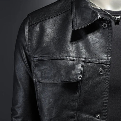 MANSSINO™ | Men's Modern Rider Leather Jacket