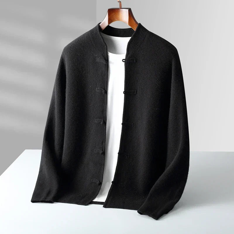 MANSSINO™ | Classic Stand-Collar Cardigan